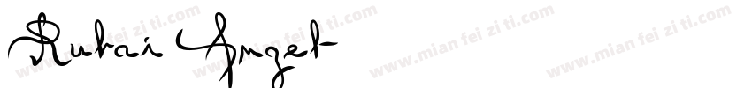 Rubai Angel字体转换